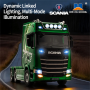 Camión Scania 770S V8 Huina 1501 RTR 19 canales 1/18