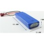 Batería Lipo 7,4V 2200mAh 30C (T-Dean) para 124019, 124018, 124017, 124016 y 144001
