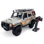 Pack Coche RC Crawler RGT Rescuer RTR 1/10 (Brushed) blanco con batería, pilas y cargador