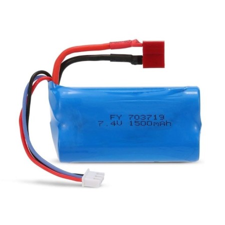 Batería Lipo 7,4V 1500mAh (TDean) para Wltoys Cross Country y Crawler Storm