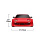 Pack Coche RC Traxxas 4-Tec Drift Nissan 240SX 1/10 (Brushed) Rojo con Batería y Cargador