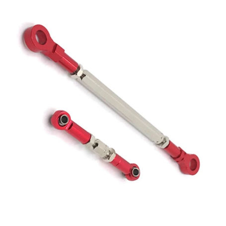 Barras de dirección servo metálica para coches RC HB-ZP100X