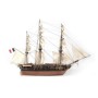 Pack Maqueta de barco OcCre Belle Poule 1/90 con Pinturas Acrílicas, tintes y barniz