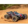 Pack Traxxas Rustler 4X4 BL-2S 1/10 Rojo Con 4 Accesorios