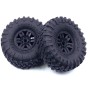 Ruedas llanta negra rc crawlers Hb-Toys ZP100X