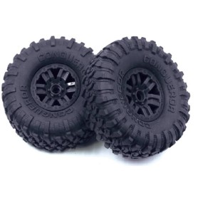Ruedas llanta negra rc crawlers Hb-Toys ZP100X