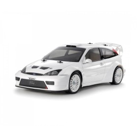 Coche RC Rally Tamiya Ford Focus RS Custom (TT-02) 1/10 (pintado y sin montar)