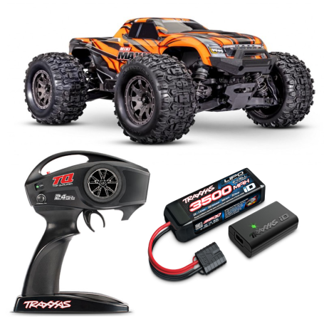 Voiture télécommandée Monster Truck Traxxas Mini Maxx BL-2S