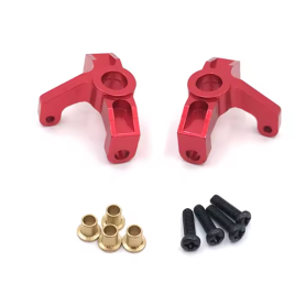 Manguetas aluminio, casquillos y tornillos Wltoys XKS Driving 144001