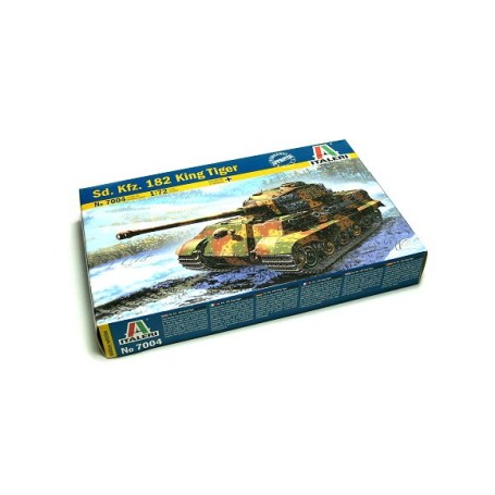 Tanque king tiger 1/72 Italeri