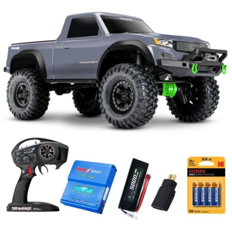 Pack Traxxas TRX-4 Sport color azul con 4 accesorios