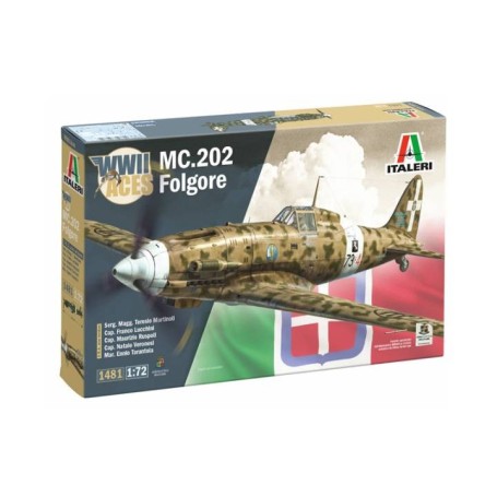 Italeri MC.202 Folgore ACES Modèle d'avion 1/72