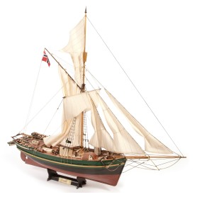 Maqueta Barco de Madera OCCRE GJØA 1/45