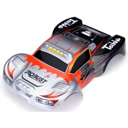 Carrocería Short Course Wltoys A969, A969-A y A969-B 1/18 (Color naranja)