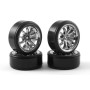 Kit 4 Ruedas 1/10 para coches RC Drift (10 radios)