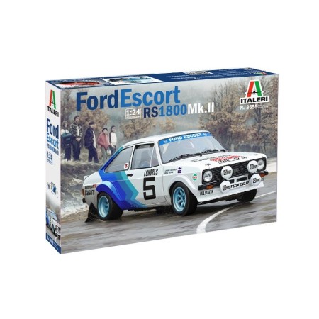 Coche 1/24 Ford Escort RC1800 MK.II - ITALERI