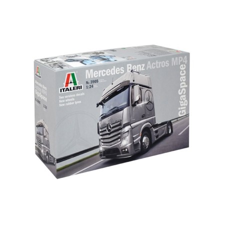 Maqueta Italeri de camión Mercedes Benz Actros MP4 Gigaspace