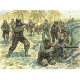 SOLDIERS 1/72 WWII- AMERICAN INFANTRY - ITALERI