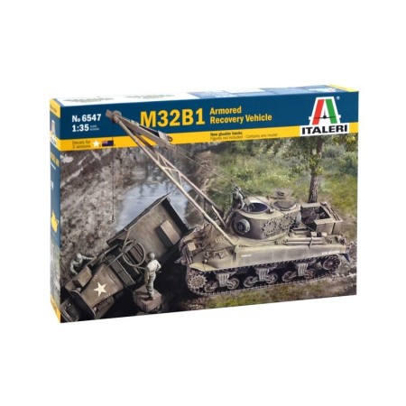 Tanque 1/35 M32B1 Armored Recovery vehicle - ITALERI