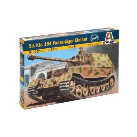 Tanque 1/72 Sd Kfz 184 Panzerjager Elefant - ITALERI