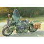 Moto militar 1/9 WLA 750
