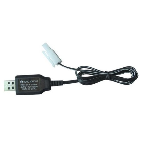 CABLE DE CARGA BATERIA NI-MH / NI-CD 7,4V 250MAH
