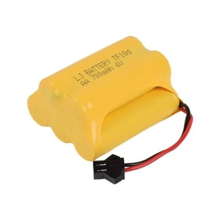 Batería Ni-MH 6V 700mAh Pirámide AA (JST SM)