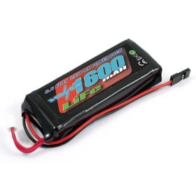 BATERIA RECEPTOR LIFE 6,6V 1600MAH PLANA (JR)