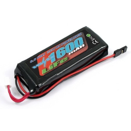 BATERIA RECEPTOR LIFE 6,6V 1600MAH PLANA (JR)