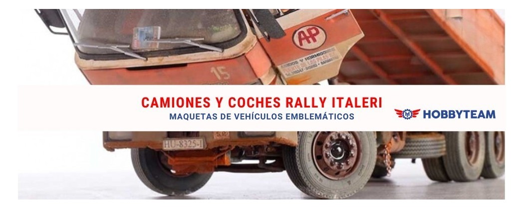 Achetez les maquettes en plastique Italeri de camions et de voitures de rallye