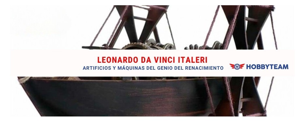 Léonard de Vinci Italeri | Maquettes en plastique | Hobbyteam