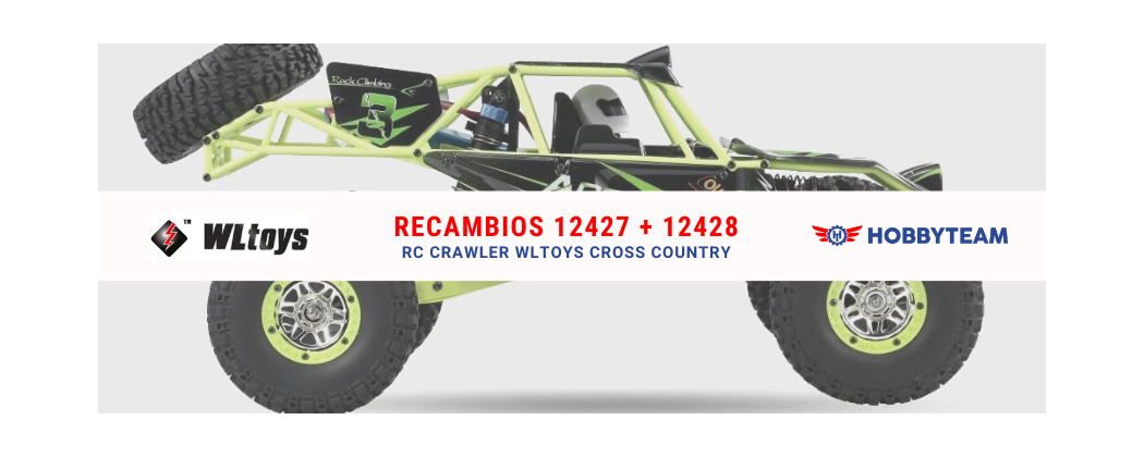 Voiture à chenilles Wltoys CROSS COUNTRY 12427 et 12428