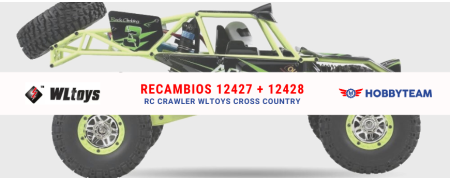 Coche Crawler Wltoys CROSS COUNTRY 12427 y 12428