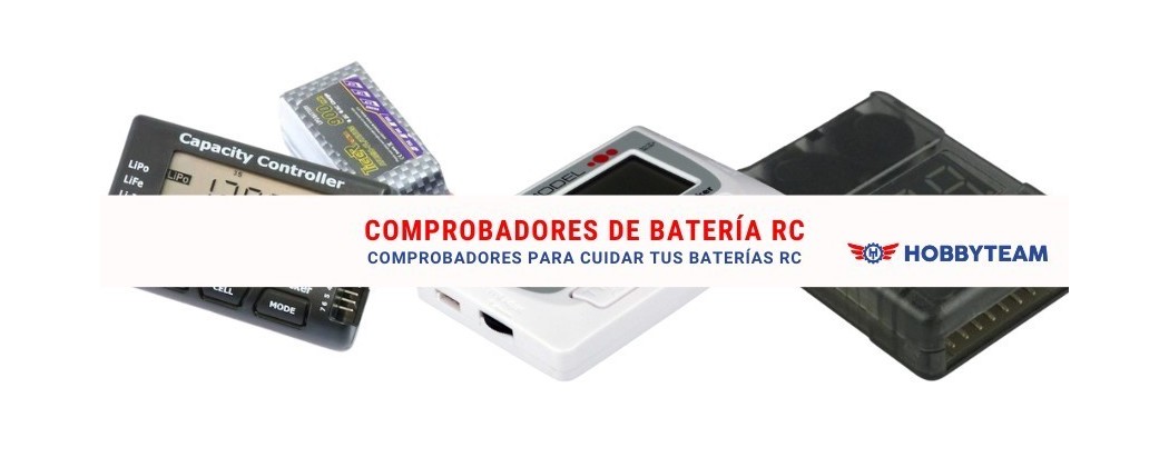 Comprobadores de baterías | Radiocontrol | Hobbyteam