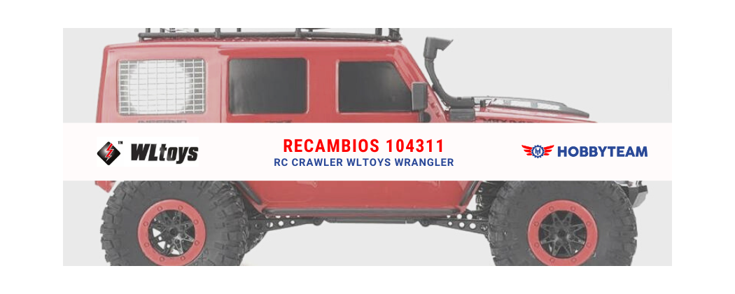 Voiture RC Crawler Wltoys Wrangler 104311