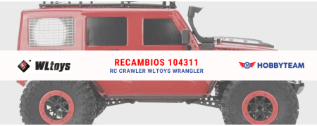 Voiture RC Crawler Wltoys Wrangler 104311