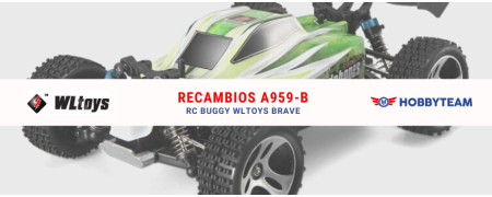 Voiture RC Buggy Wltoys BRAVE A959-B