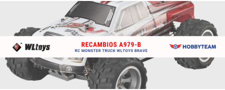Camion monstre radiocommandé Coche Wltoys BRAVE A979-B