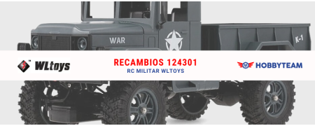 Camion militaire radiocommandé WLtoys 124301
