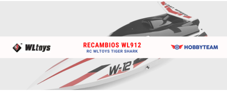 Lancha Wltoys Requin Tigre WL912