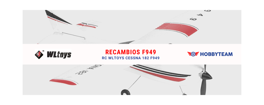 Avion radiocommandé Wltoys Cessna 182 F949