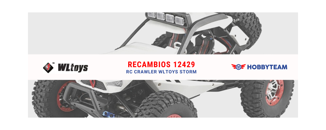 Voiture RC Crawler Wltoys STORM 12429