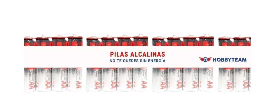 Pilas alcalinas | Radiocontrol | Hobbyteam