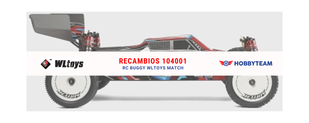 Voiture RC Buggy Wltoys 104001 et 104002