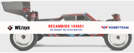 Coche RC Buggy Wltoys 104001 y 104002