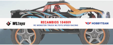 Coche RC Monster Truck Wltoys SPEED RACING 104009