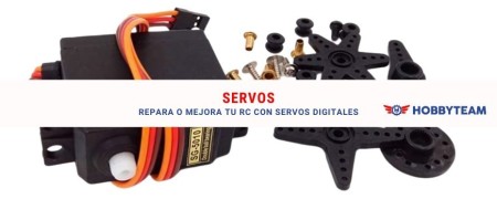 Servos et klaxons pour radiocommande