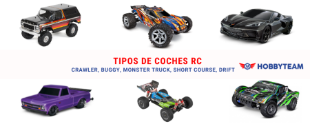 Tous types de voitures radiocommandées chez Hobbyteam