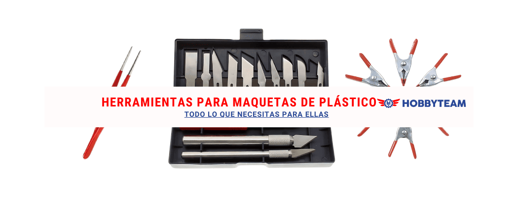 Herramientas para maquetas de plástico | Hobbyteam