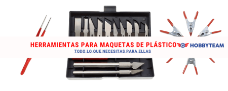 Herramientas para maquetas de plástico | Hobbyteam